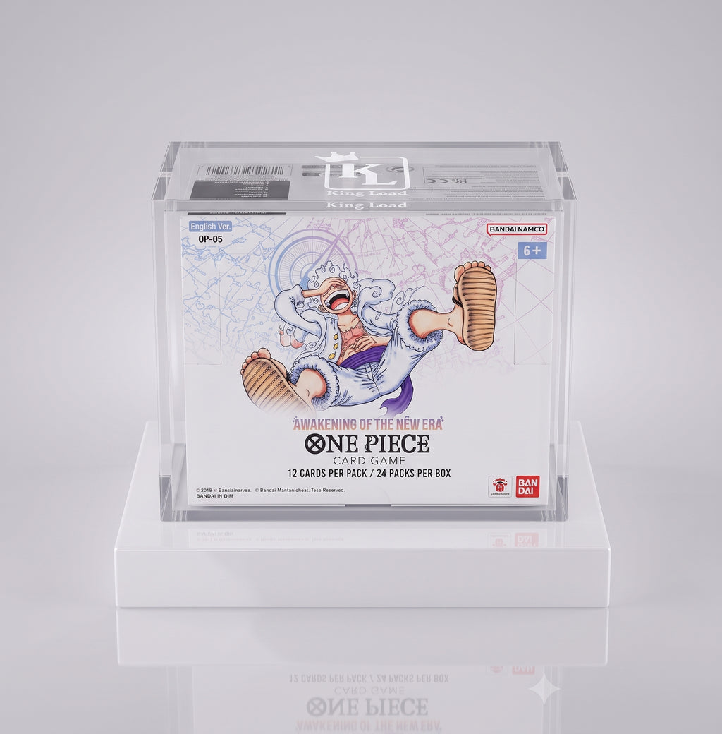 Caja Metacrilato BoosterBox One Piece con Cierre Magnético | King Load
