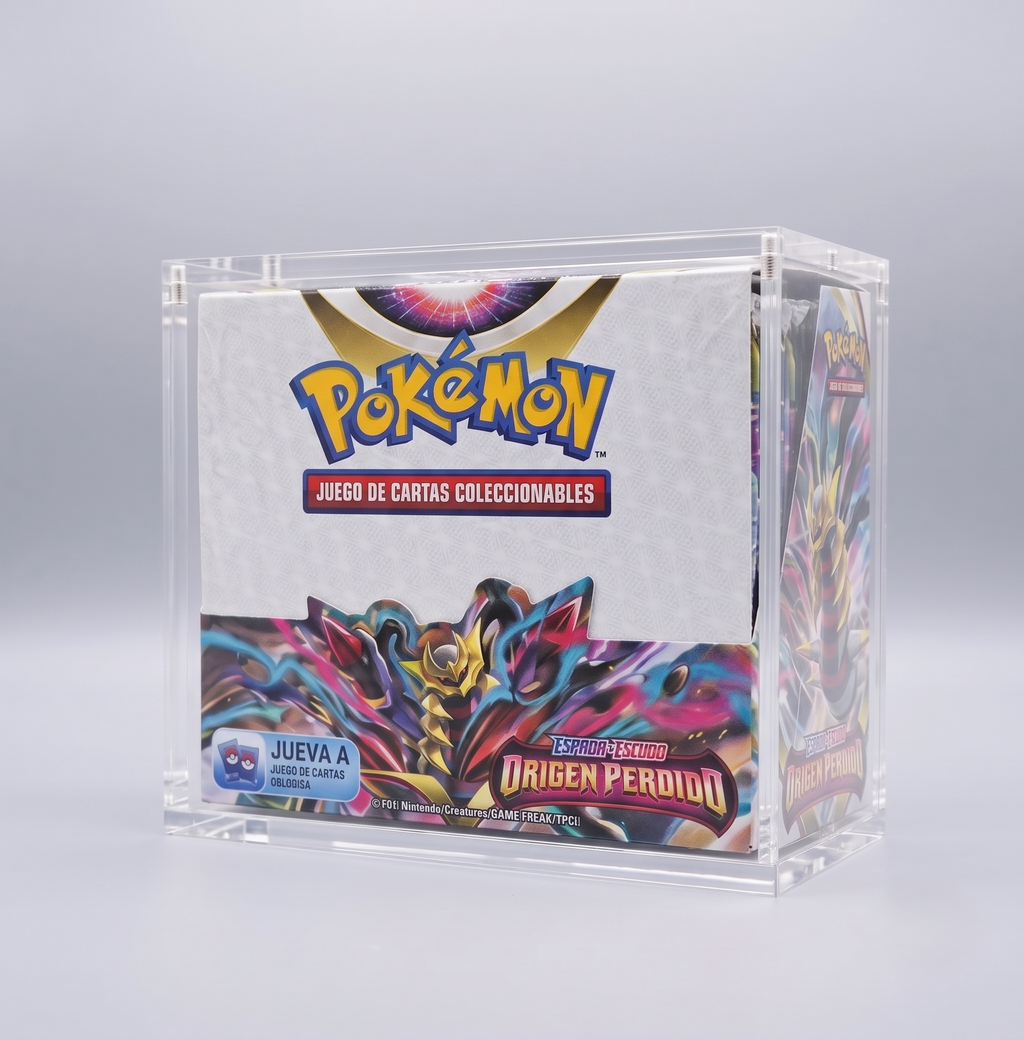 Caja Metacrilato BoosterBox Pokemon con Cierre Magnético | King Load