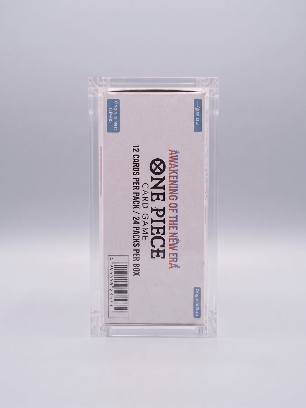 Caja Metacrilato BoosterBox One Piece con Cierre Magnético | King Load