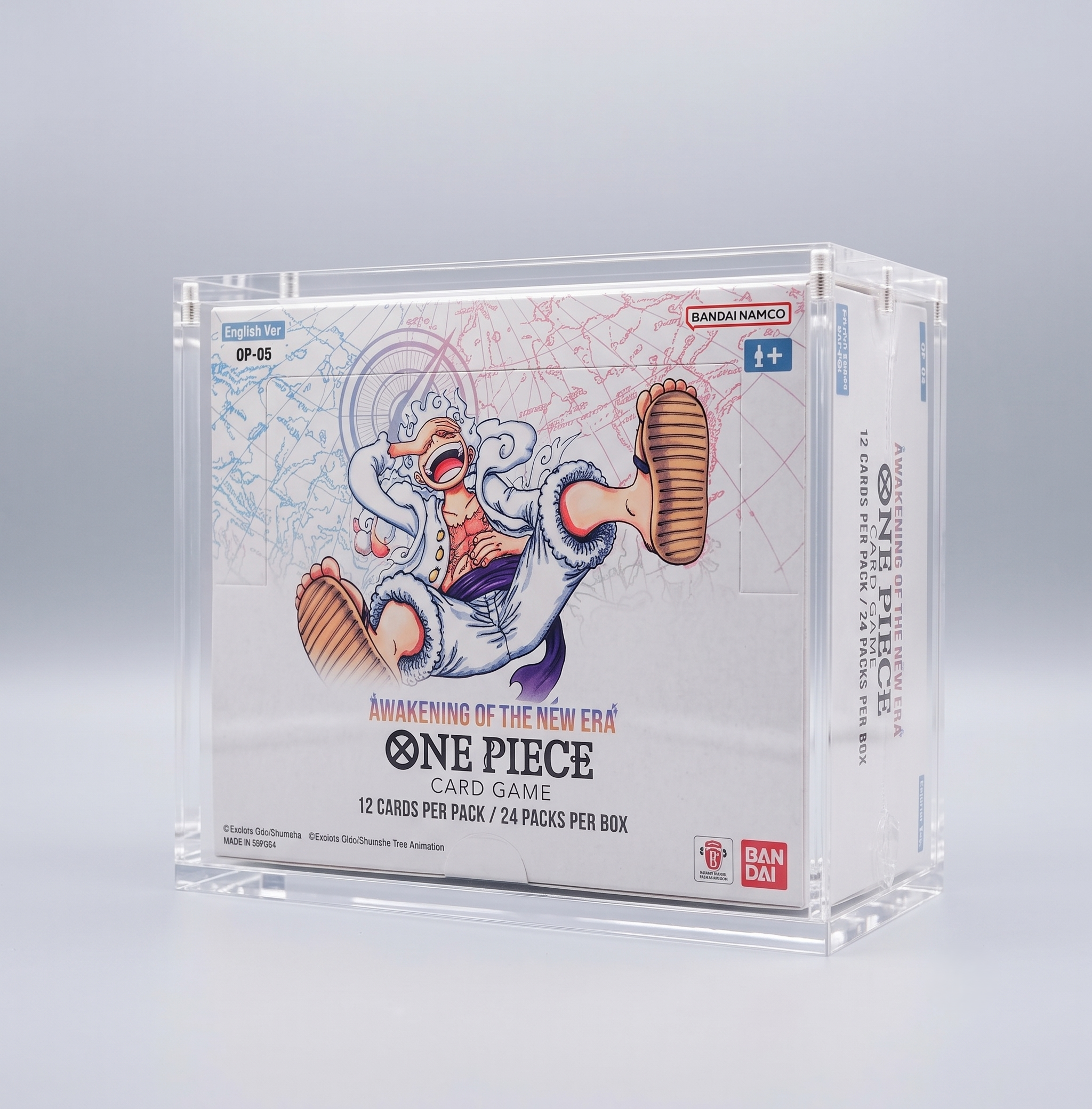 Caja Metacrilato BoosterBox One Piece con Cierre Magnético | King Load